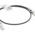 HPE Aruba Networking 10G SFP+ to SFP+ 1m Direct Attach Copper Cable InfiniBand en Glasvezelkabel SFP+ Zwart